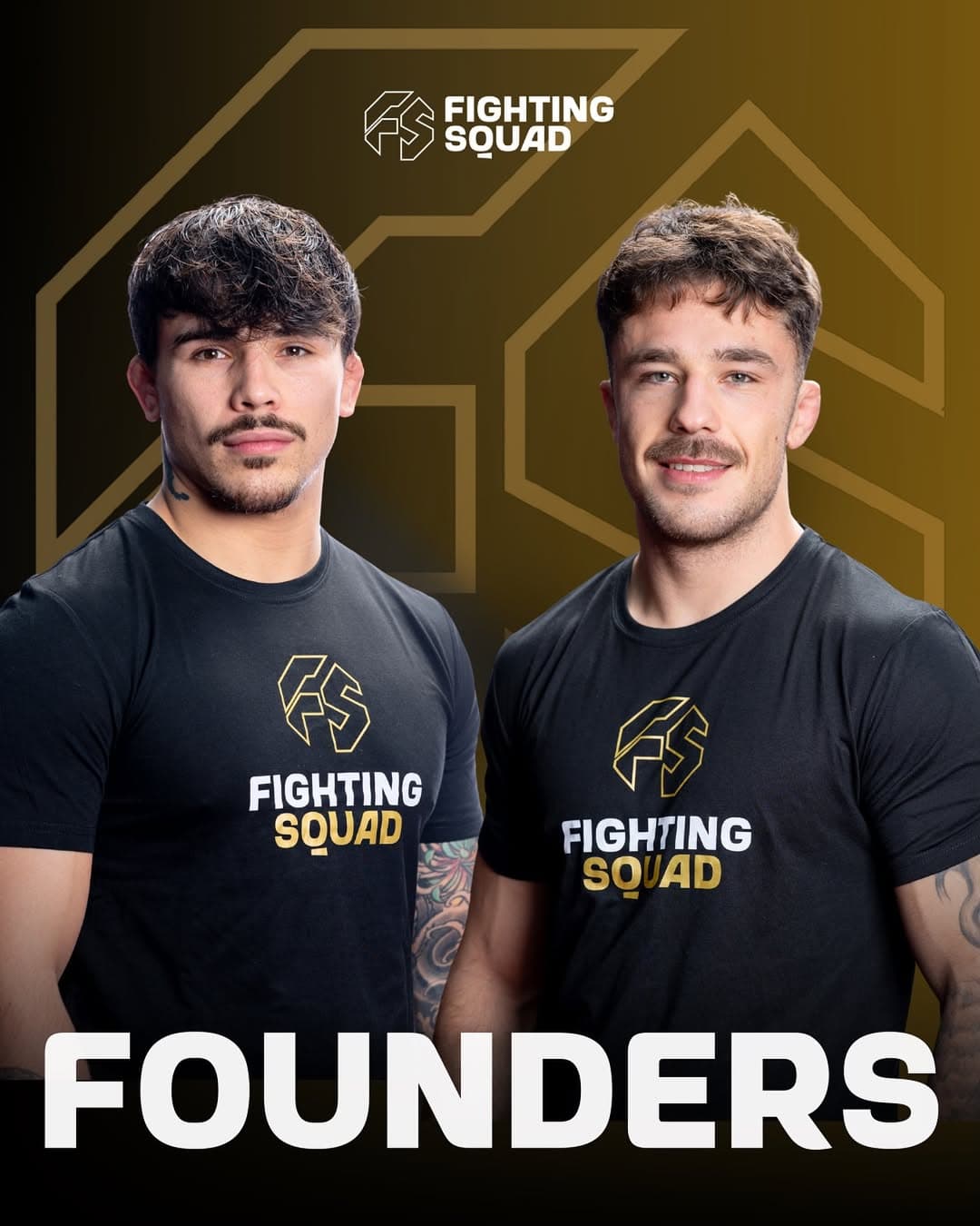 Basile Pineau et Tona Crol, fondateurs de Fighting Squad