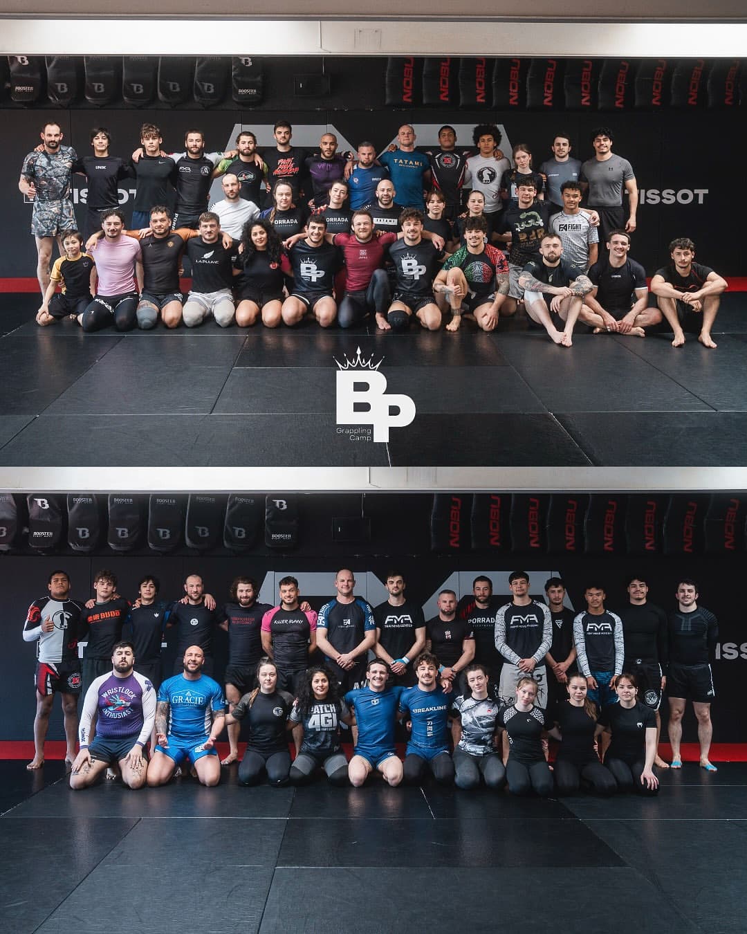 BP Grappling Camp — participants des éditions 1 & 2